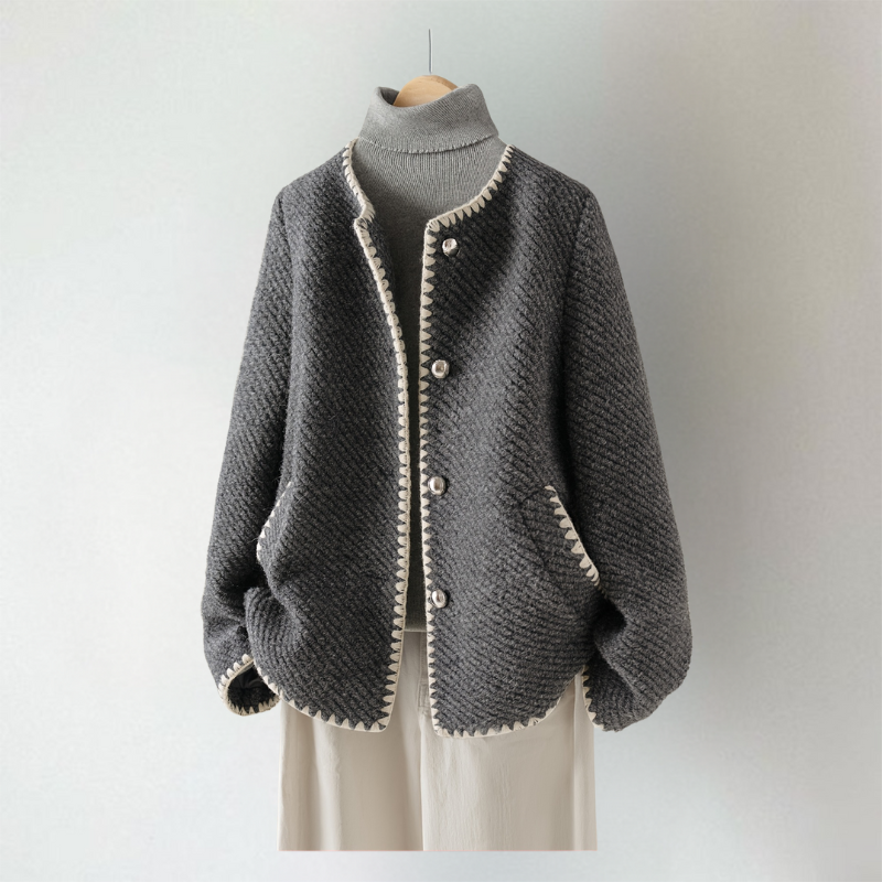 Lena | Élégante Veste en Tricot