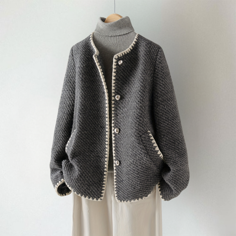 Lena | Élégante Veste en Tricot