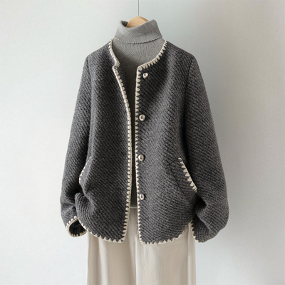 Lena | Élégante Veste en Tricot