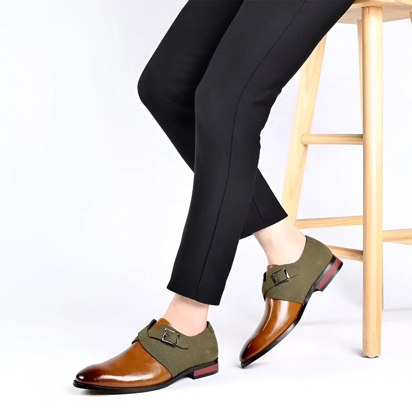 Luca Mancini Chaussures de Ville en Cuir