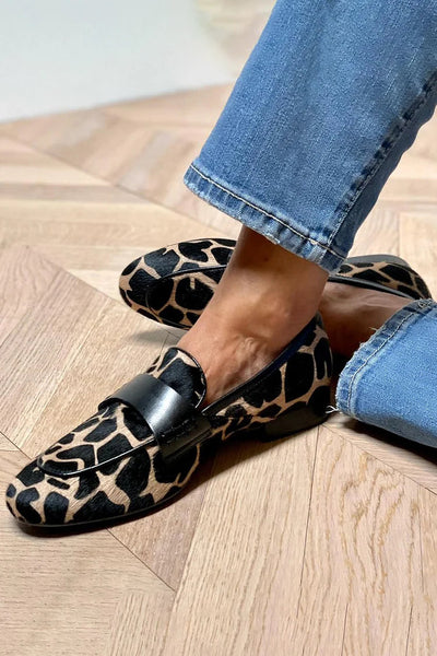 JOOSJE | LOAFERS COZY CHIC AVEC MOTIF VACHE