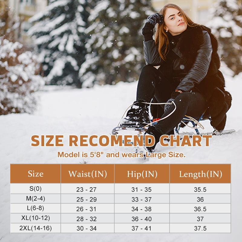 🔥 MustPride Leggings Doublés en Fleece