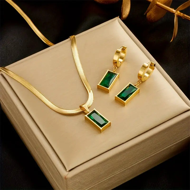 Winika | Ensemble de bijoux en or 18k Premium