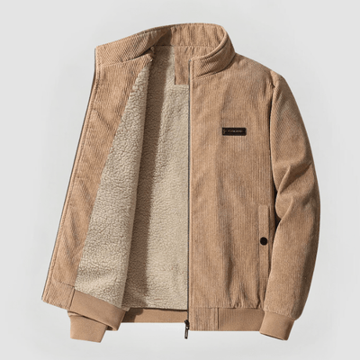 UDO - Veste en velours côtelé avec doublure en polaire