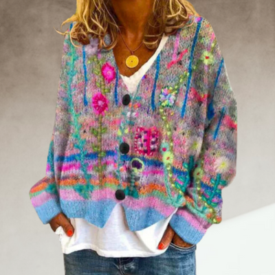 Evie | Cardigan Floral