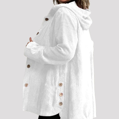 🍂 Veste à capuche en velours décontractée pour l'automne