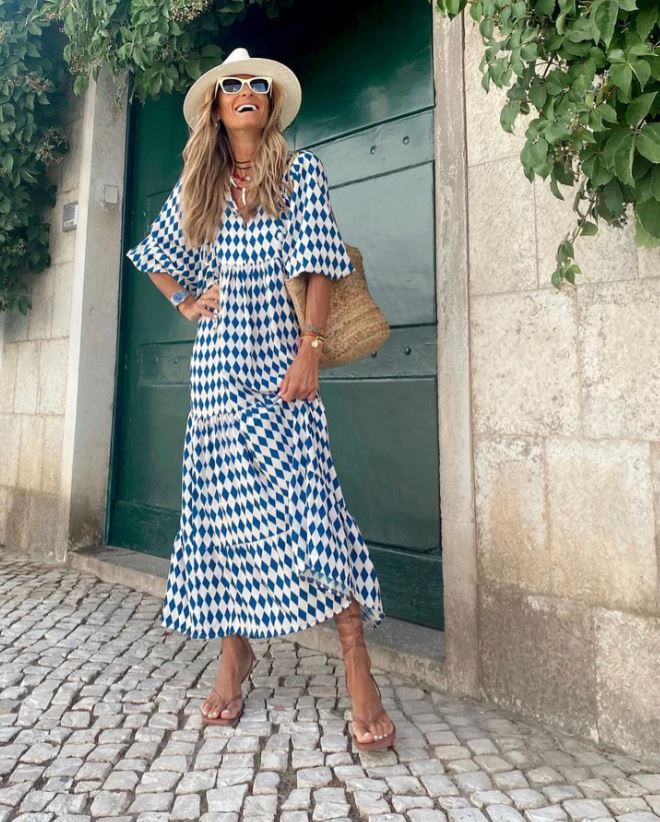 Susie - Robe longue bohémienne