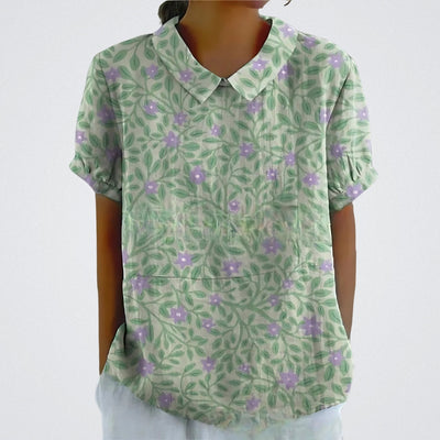 Lina | Blouse fleurie légère et élégante