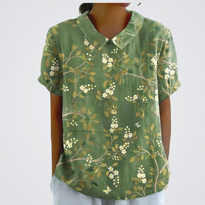 Lina | Blouse fleurie légère et élégante
