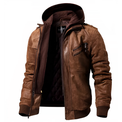 Albert™ - Veste d'hiver en cuir Dernier jour 80% de réduction !