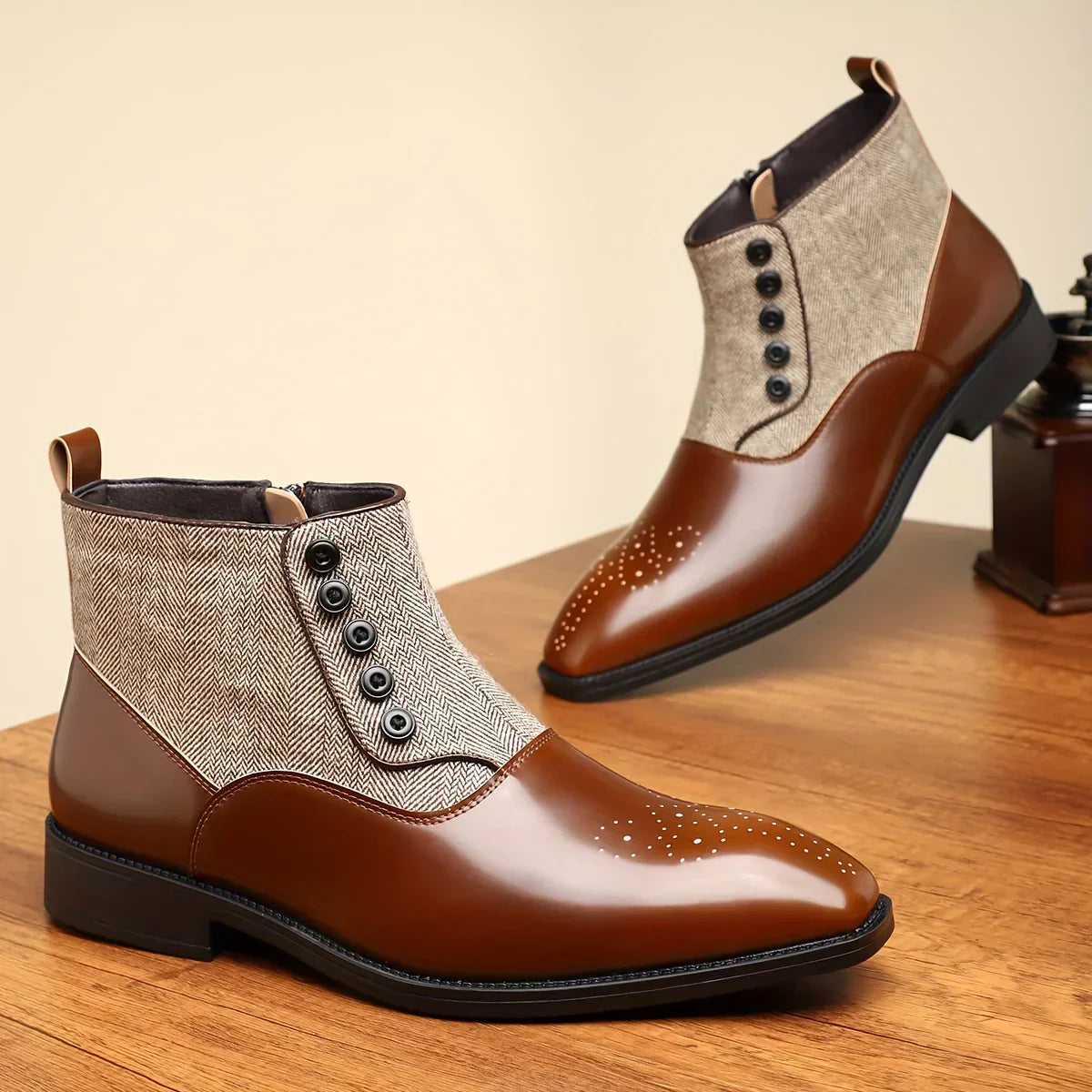 Bottines Chelsea en cuir Gerald Wentworth