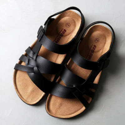 Ottilie™ | Sandales Classiques en Cuir avec Confort Orthopédique