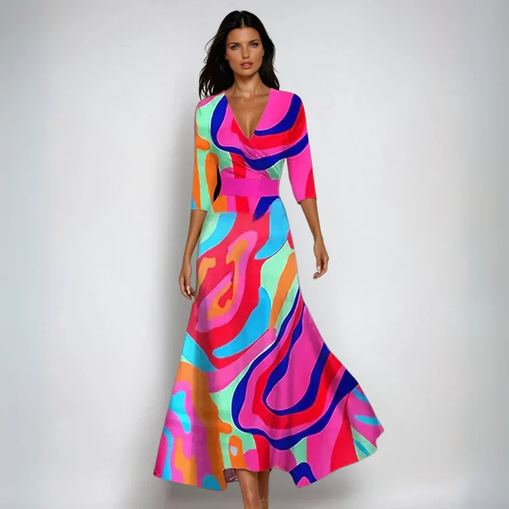 Chloé | Robe Florale Élégante