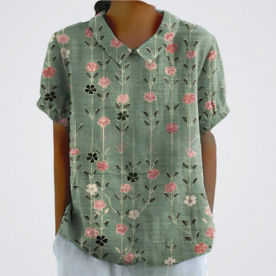 Lina | Blouse fleurie légère et élégante