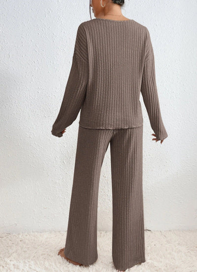 Cathy™ | Ensemble Élégant en Maille
