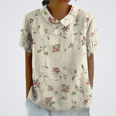Lina | Blouse fleurie légère et élégante