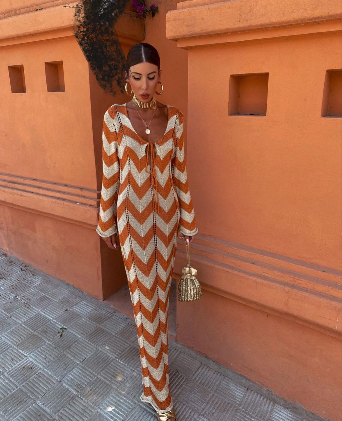 Robe SANTORINI - Robe longue en fil