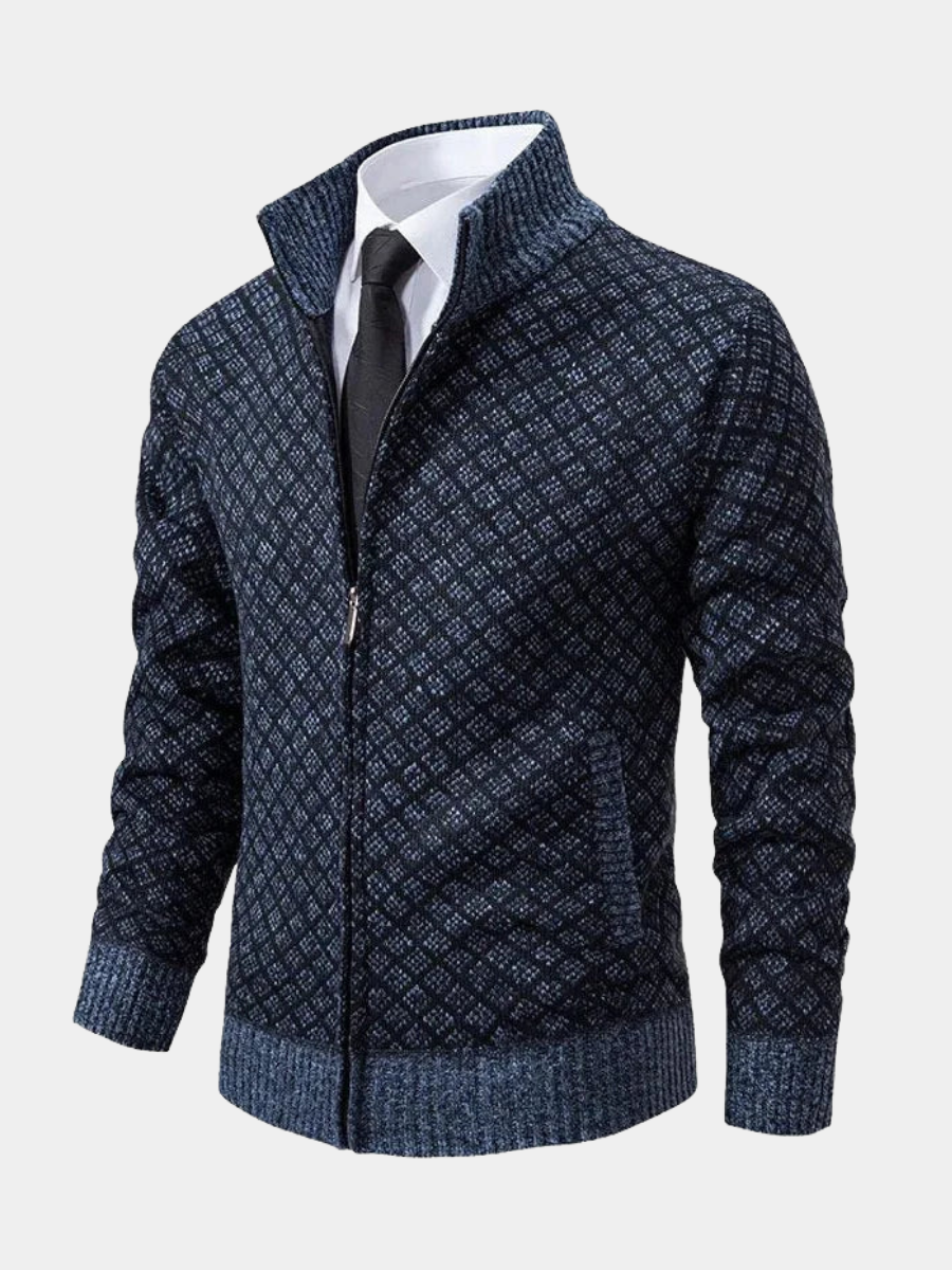 Everett™ – Cardigan à zip en tricot
