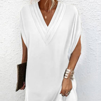 Anemoon™ | Robe Élégante avec Décolleté en V