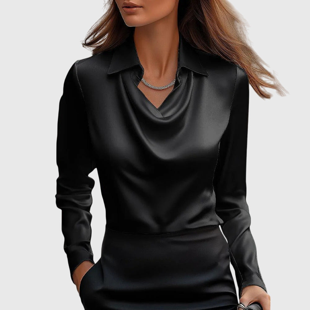 Brooklyn™ | Élégante Blouse en Satin