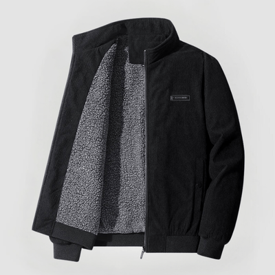 UDO - Veste en velours côtelé avec doublure en polaire