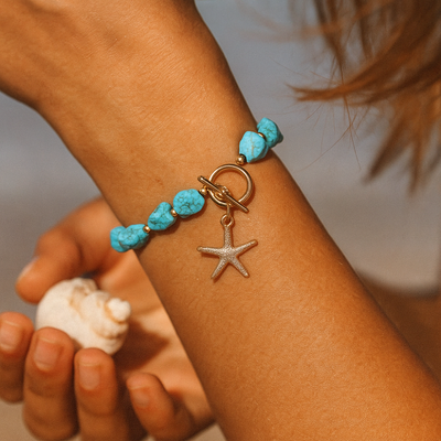 Siris | Bracelet bleu des fonds marins