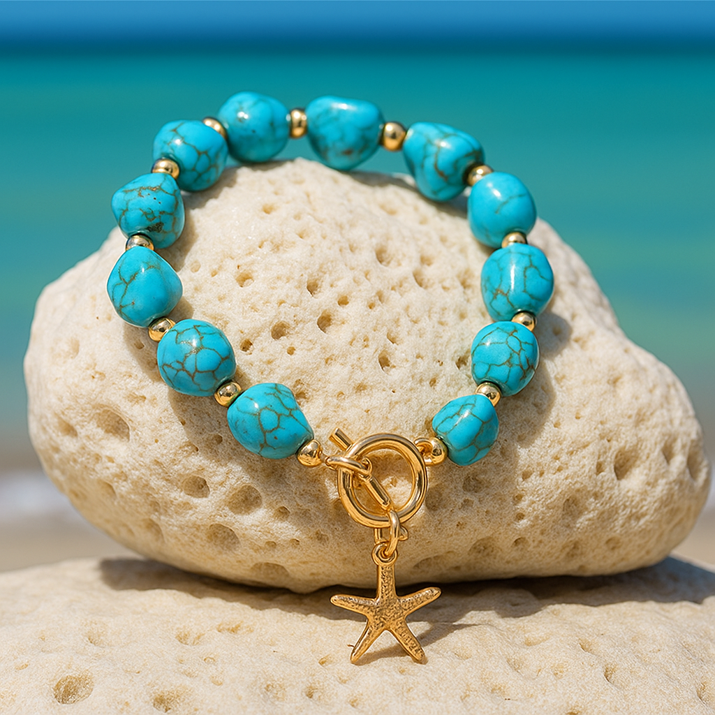 Siris | Bracelet bleu des fonds marins