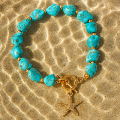 Siris | Bracelet bleu des fonds marins