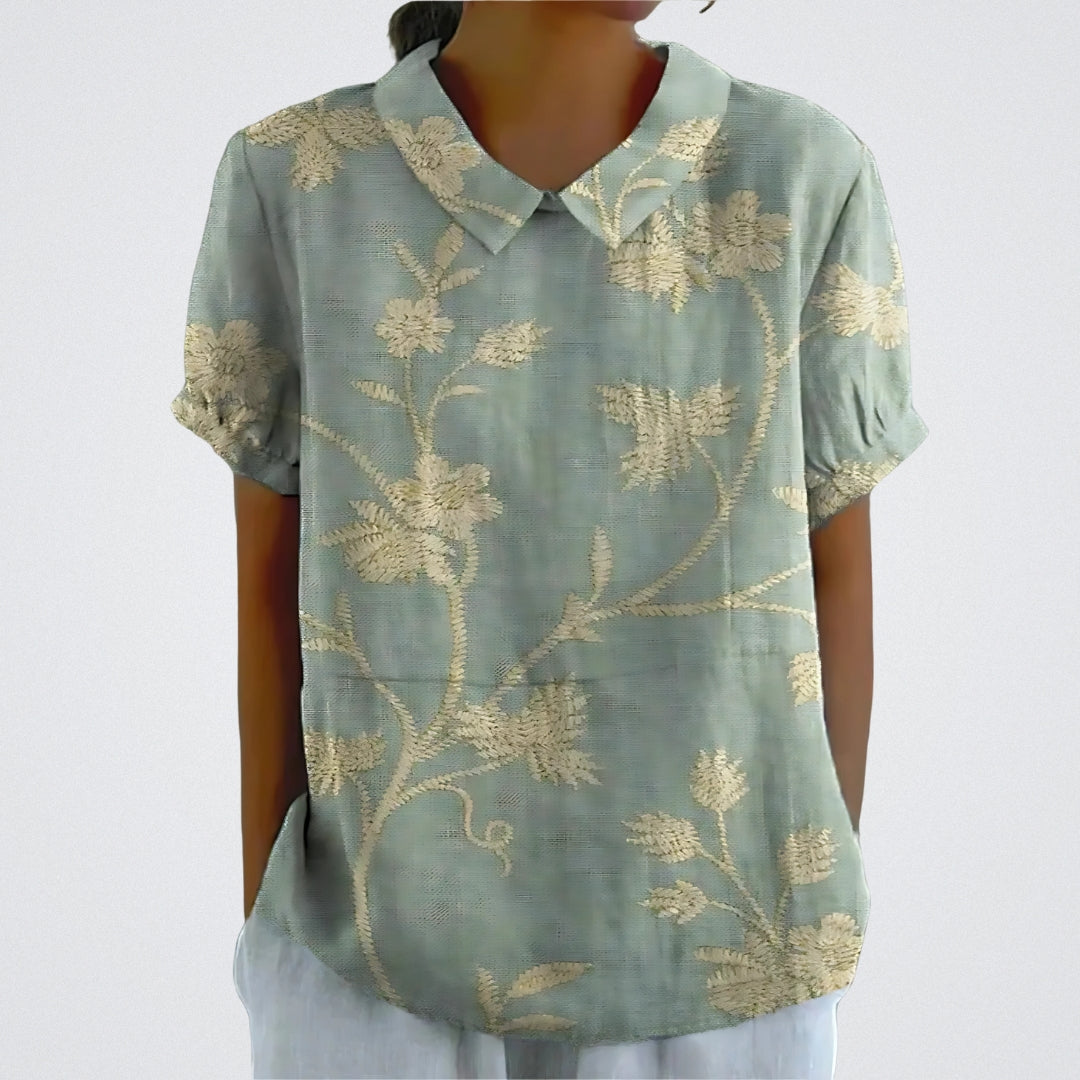Lina | Blouse fleurie légère et élégante