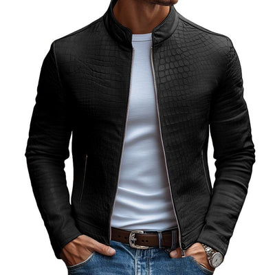 Veste en cuir Mason Stone-Tone Dernier jour 80% de réduction !