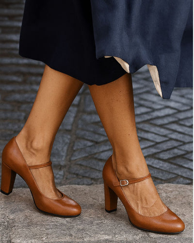 Jolvia – Sandales à talon large