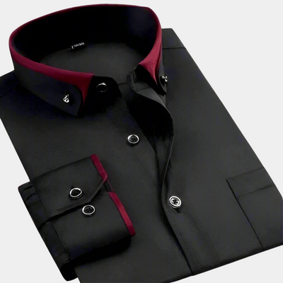 L’ATELIER D’AMÉLIE| CHEMISE CLASSIQUE POUR HOMME À MANCHES LONGUES