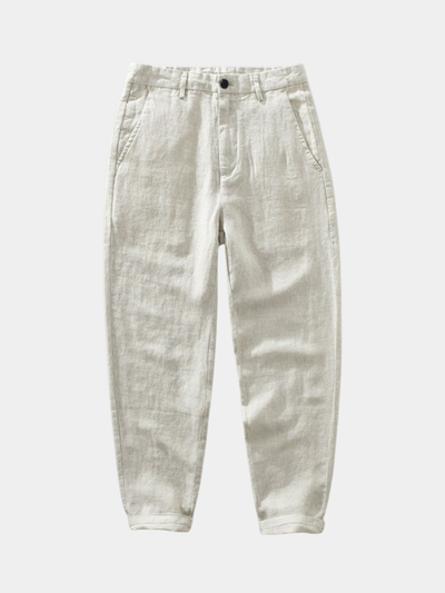 DUMONT LYON | PANTALONS DROITS EN LIN