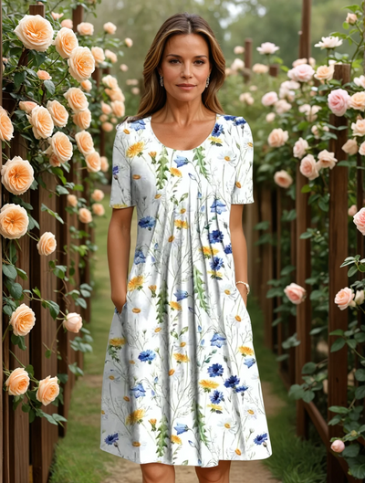 MARGA | ROBE ÉLÉGANTE AVEC COUVERTURE DU VENTRE