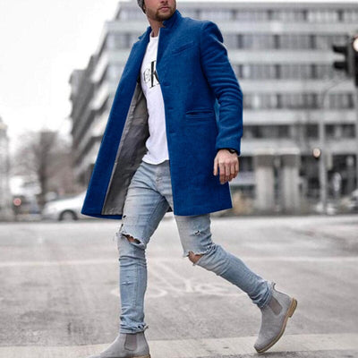 Isidore - Manteau long élégant en laine