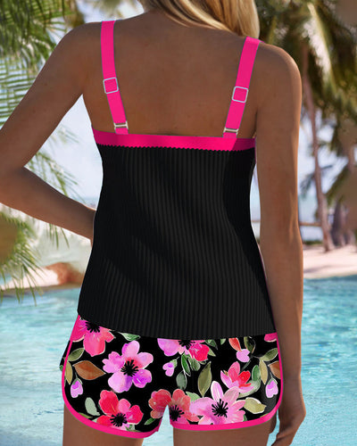 Laluna® | Ensemble de Tankini Élégant en Deux Pièces