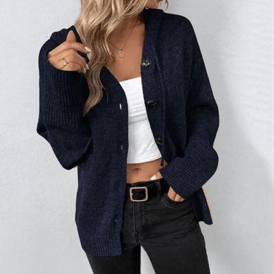 Brittan | Cardigan en tricot avec boutons