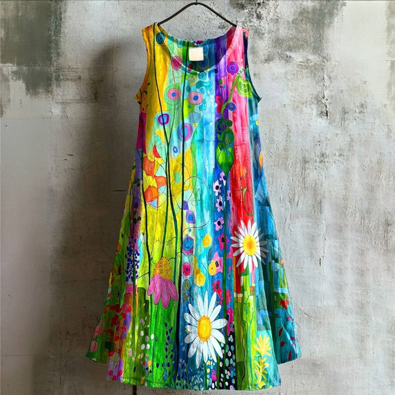 Robe d'été "Koffietijd" – Calme & élégante