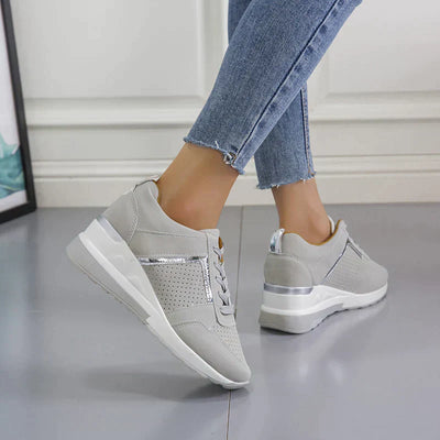 Nora™ | Baskets Confortables avec Talon Haut