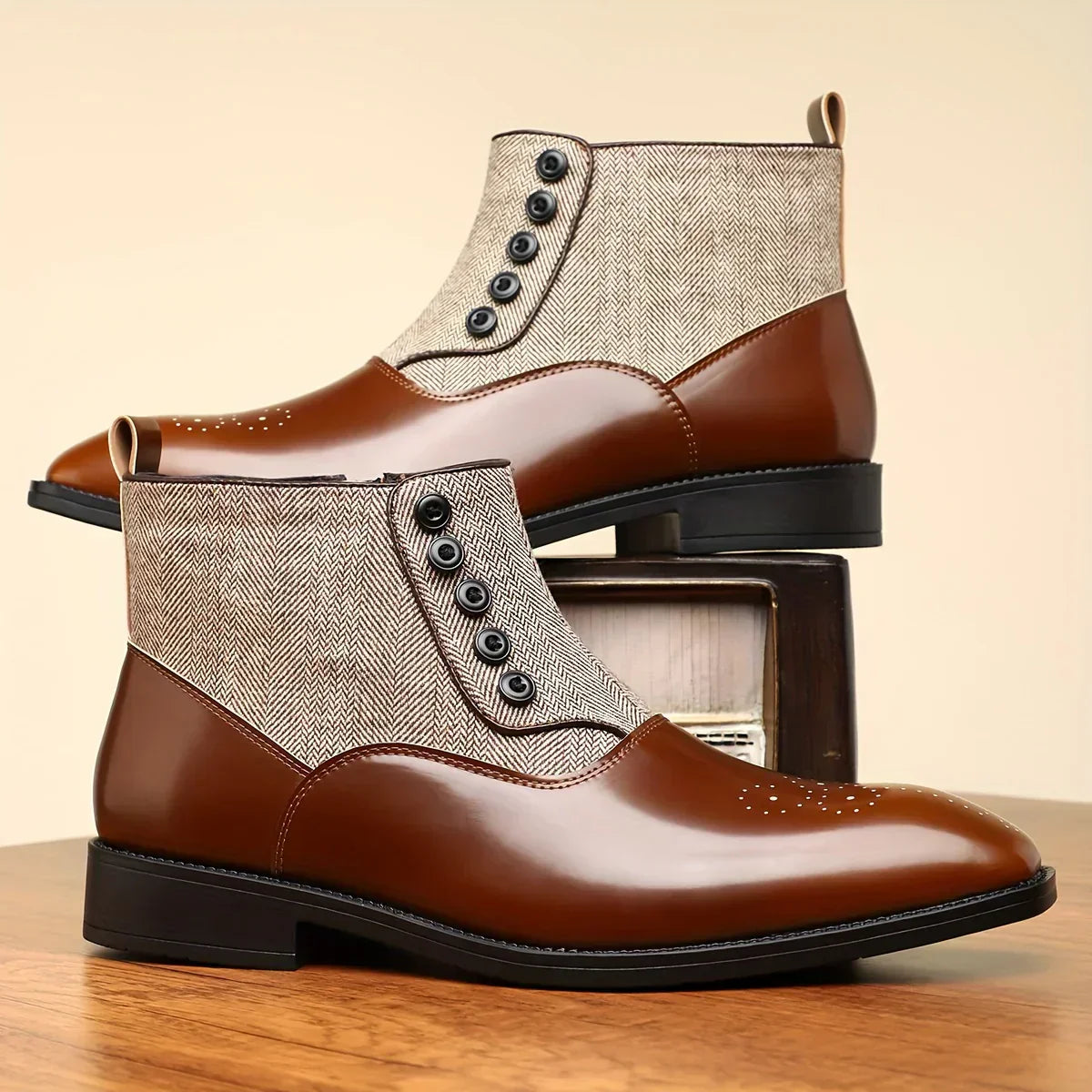 Bottines Chelsea en cuir Gerald Wentworth