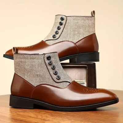 Bottines Chelsea en cuir Gerald Wentworth