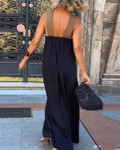 Anne | Robe élégante à décolleté croisé