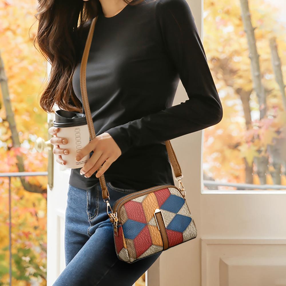 Clio | Sac Mini Crossbody Patchwork