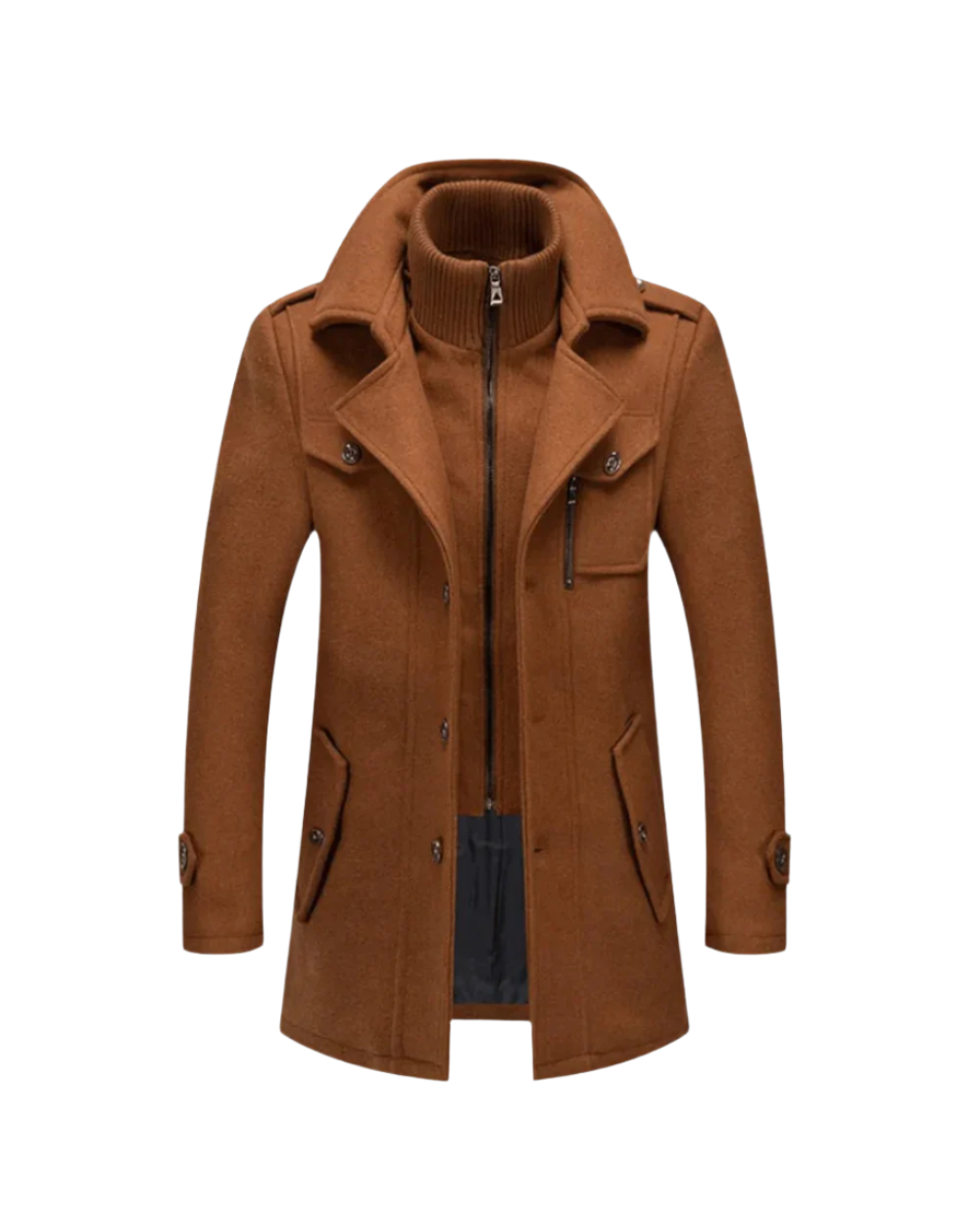 Giuseppe Manteau d'Hiver Chaud