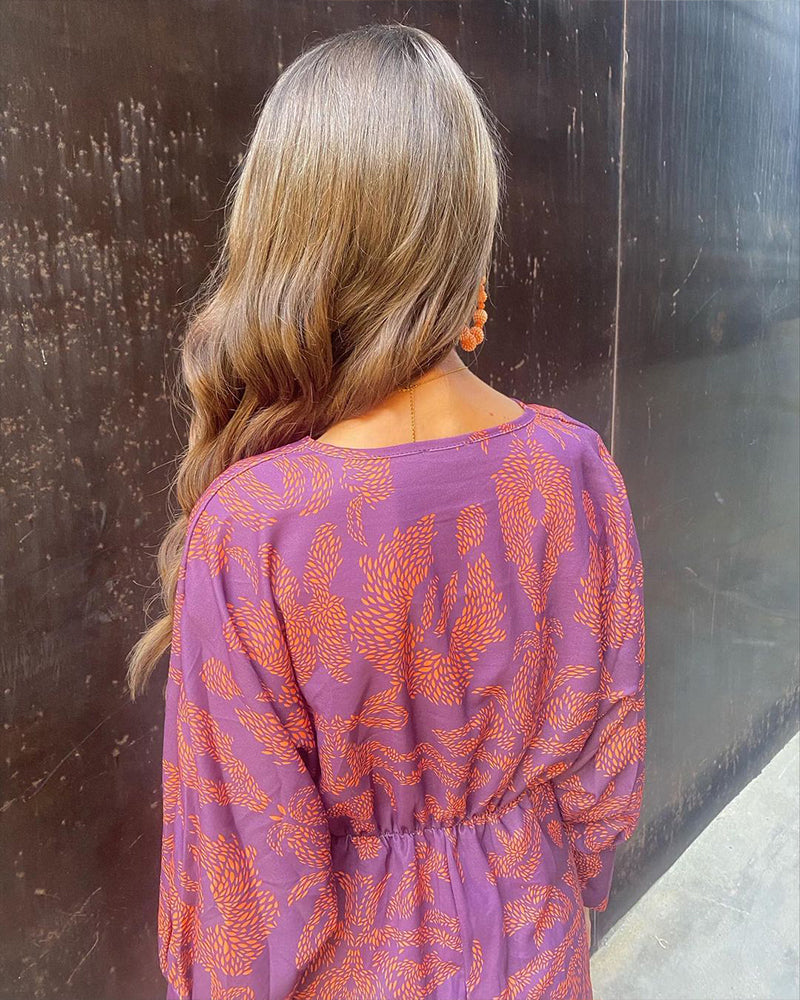Leya | Robe imprimée élégante