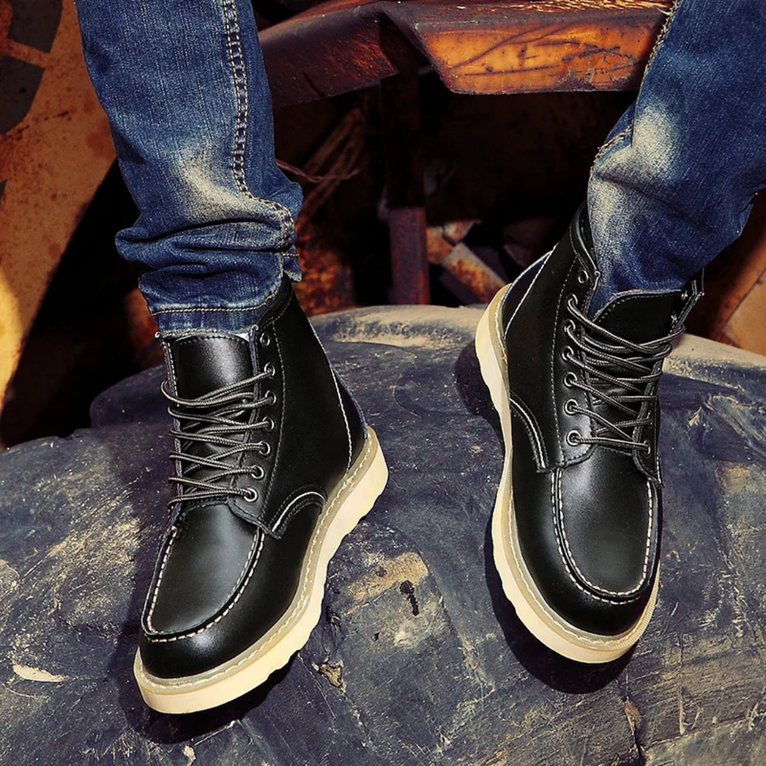 Cole™ | Bottes en Cuir Vintage