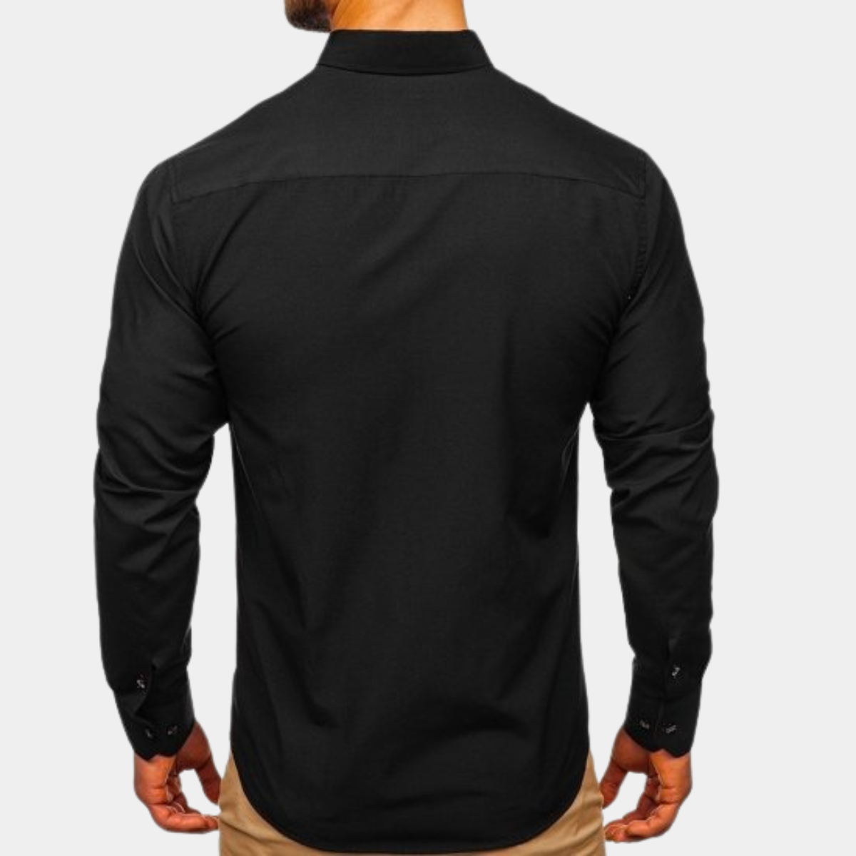 L’ATELIER D’AMÉLIE| CHEMISE CLASSIQUE POUR HOMME À MANCHES LONGUES