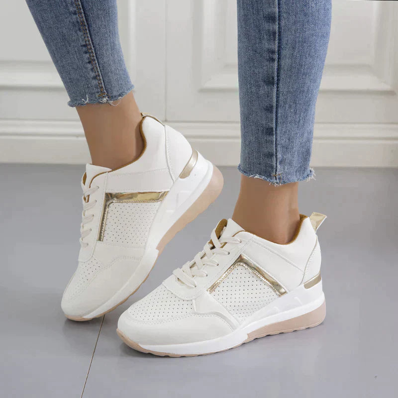 Nora™ | Baskets Confortables avec Talon Haut