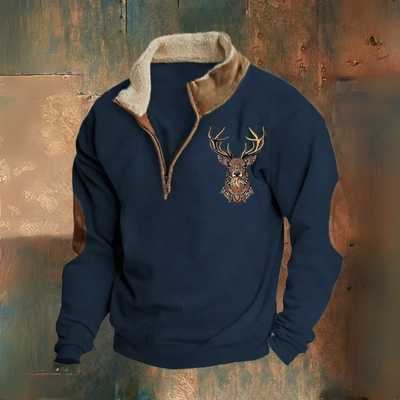 PAOLO™|PULL AVEC ZIP À QUATRE VOIES