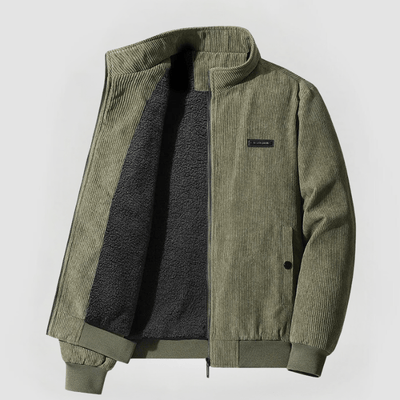 UDO - Veste en velours côtelé avec doublure en polaire